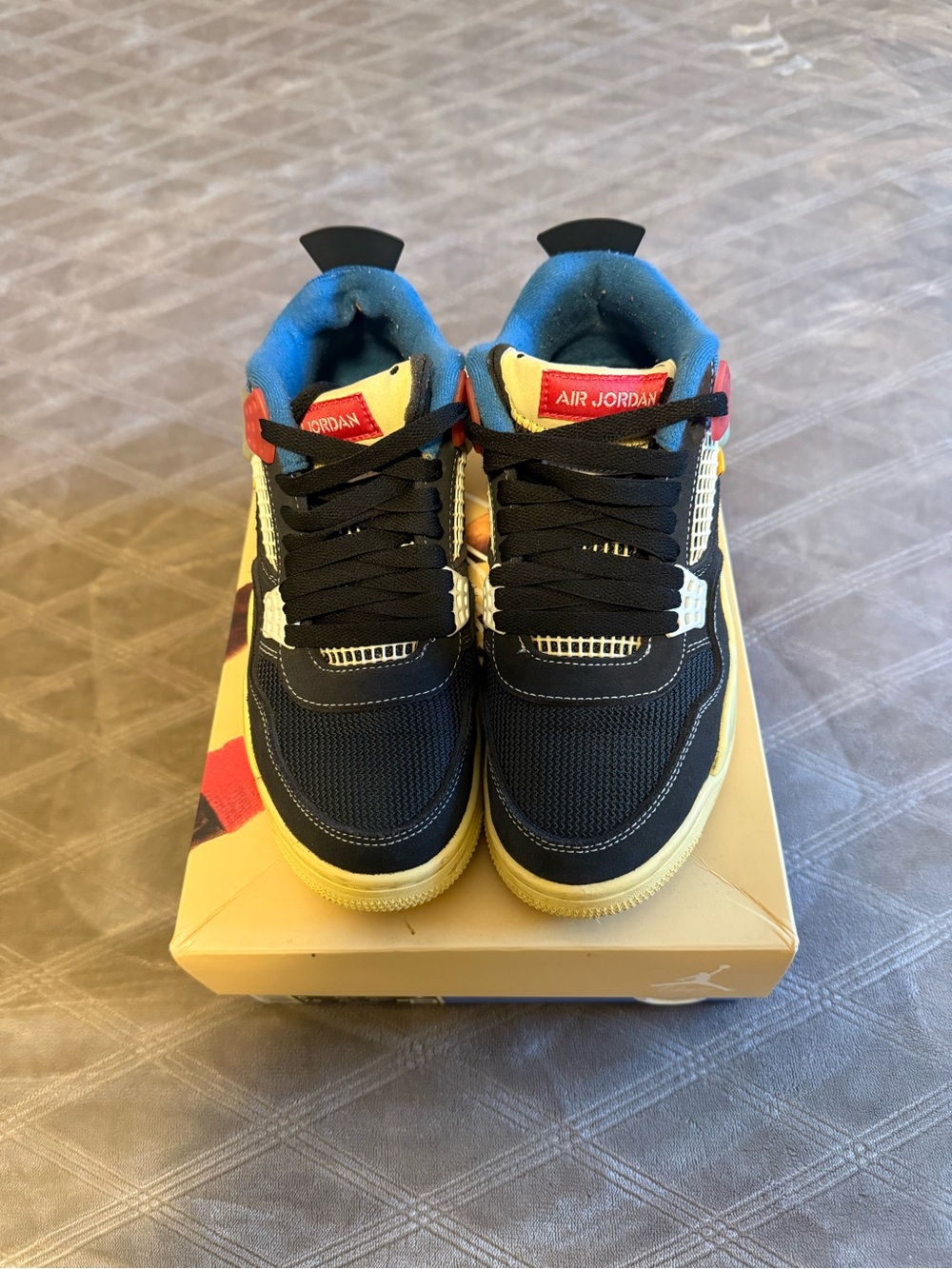 Authentic Jordan Union 4 size 6 youth